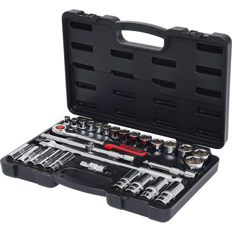 KS TOOLS 1/2' CHROMEplus Coffret de douilles, 30 pcs ( 918.0830 ) (1/4)
