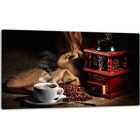 Glasschneidebrett 52x30 Kaffee (1/5)