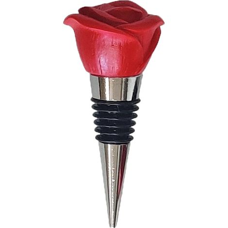 Festive Wine Stoppers, Valentine's Day Wine Stopper, Decorative Bottle Stoppers, Red Lips Wine Stopper, Couples, Creative Simulation Red Lips Wine Stopper for Valentine's Day