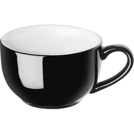 Tasses à cappuccino Café noires 340ml (lot de 12) - Ref CU954 - Olympia (1/5)