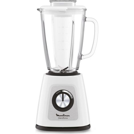 Moulinex LM4351 1,25 l Tischplatten-Mixer 800 W Weiß