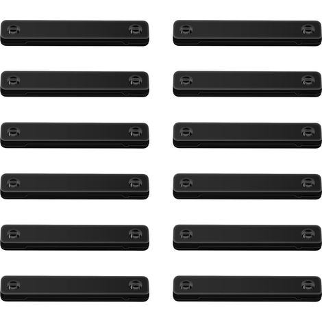 12 clips magnéticos para ventanas, clips magnéticos para mosquiteras, lazos de fijación para mosquiteras, imanes magnéticos para mosquiteras y mosquiteras.
