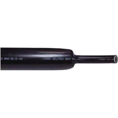Tubo termorretráctil de paredes gruesas con adhesivo, negro, SRH3 22-5 1000 mm, 443960