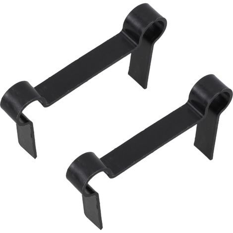 Spare Enclosures Frameless Hinges Rubber Shower Spacer Black Glass