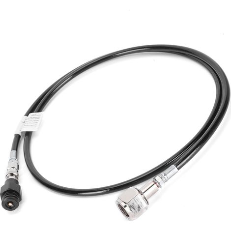 Adaptateur de Remplissage CO2 CGA320 pour Bouteille de Gaz, 1.5m Accessoire Soda avec Raccord