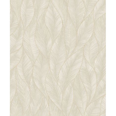 Sublime Blatter Neutral Vliestapete 10mx52cm (1/3)