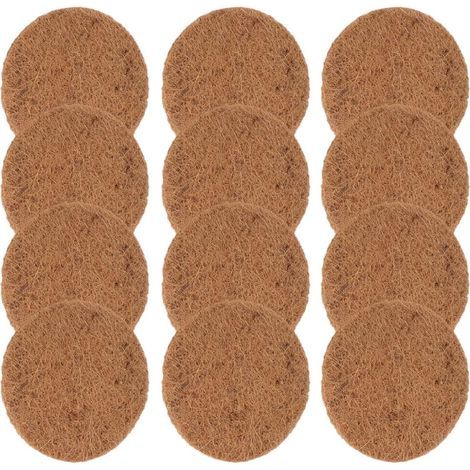 Stück Runde Kokosfaser Pads als Atmungsaktive (1/5)