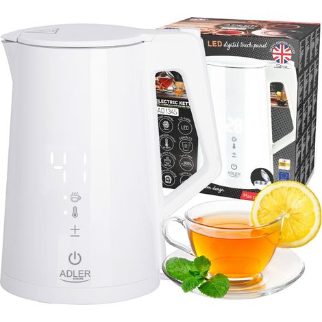 Bollitore elettrico ADLER AD 1345w bianco (1/5)
