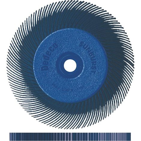Brosse radiale SUNBURST Ø152xL12,7x25,4mm 400 Alox/Korund