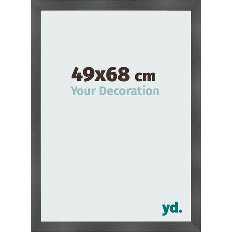 yd. - Cadre photo 49x68 - Noir Mat - MDF - Pisa (1/5)