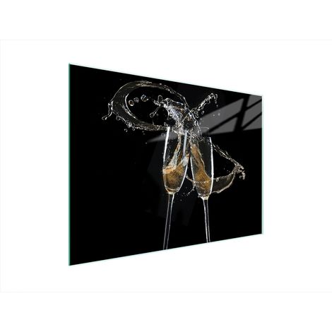 PLANCHE À DÉCOUPER EN VERRE 40x30 VIN (1/5)