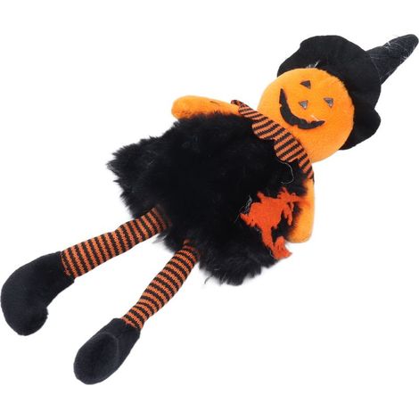 Pendentif d'Halloween à suspendre, décoration mignonne et amusante pour les fêtes et le Nouvel An, citrouille (1/5)