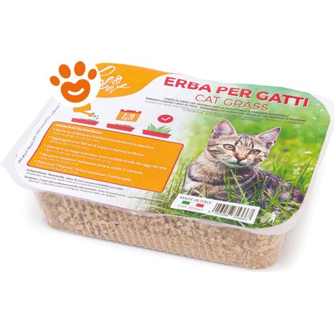 Leopet Erba Gatta Vermiculite - Confezione 1 Pezzo - Snack
