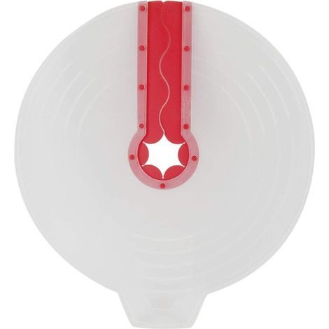 Tapa antisalpicaduras para bol mezclador de 31 cm/12,2 pulgadas, apta para microondas, ideal para cocinar y preparar huevos.