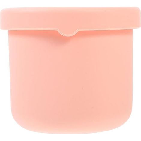 Boîte à bento SOLUSTRE en silicone rose avec compartiments de 250 (1/5)