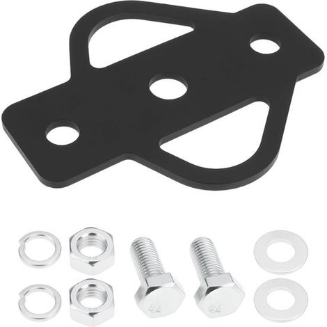 Adaptateur d'attelage 3 voies pour VTT, permettant de tracter des voiturettes de golf, des tracteurs, des remorques et des tondeuses à gazon, 16,2 x 5,6 cm, robuste et polyvalent. (1/5)