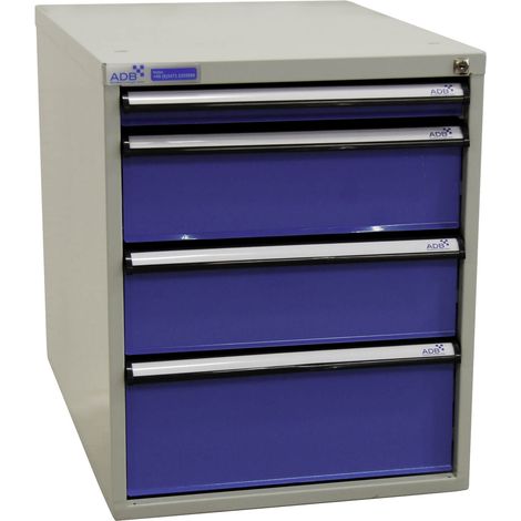 ADB Schubladenschrank Schubladenbox Schubladencontainer mit 3-6 Schubladen 550mm
