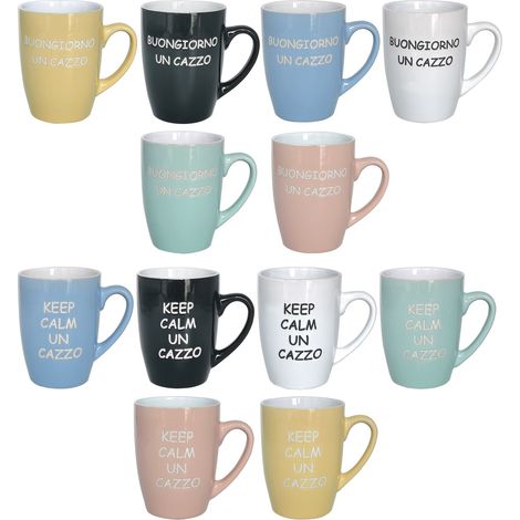 MAURY'S TAZZA MUG DA 350 CC CON DESIGN JOKE IN COLORE ASSORTITO (1/2)