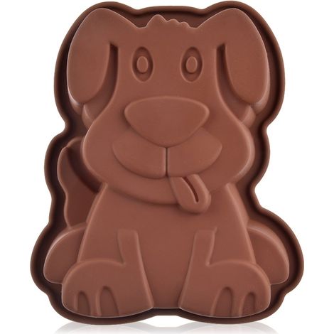 Silikon-Backform für Kinderhund, 20 x 16 x 4,5 cm