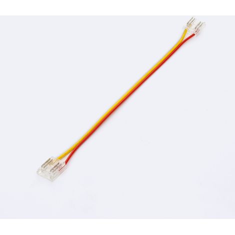 Doppelter Clip-Verbinder mit Kabel für LED-Streifen CCT 24V DC COB & SMD2022 IP20 Breite 10mm CCT
