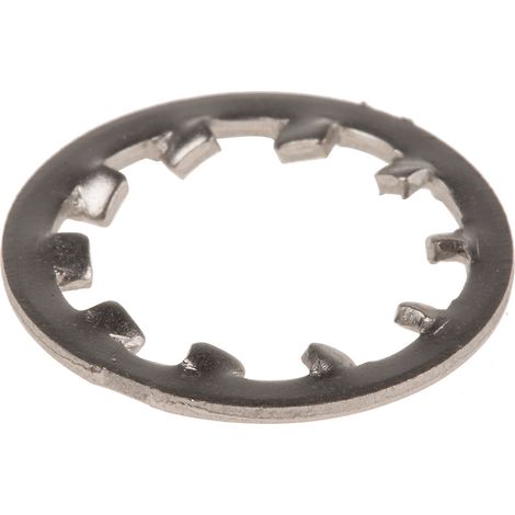 Rondelle antivibration à dents internes, pour vis M12, Acier Inoxydable A2 304 ( Prix pour Sachet de 100 )
