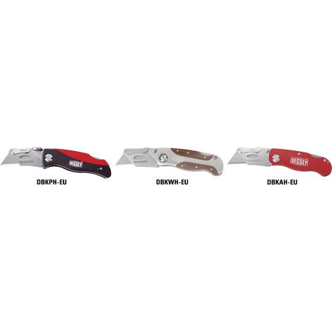 Bessey DBKAH-EU Coltello con lama ripieghevole nel manico, con impugnatura in alluminio DBKAH-EU 1 pz. (1/5)