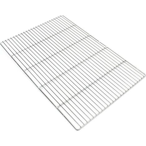 Parrilla cuadrada de acero inoxidable 60 x 40 cm accesorio parrilla 160001856