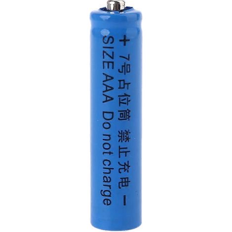 Montage de Pile Fausse pour Cellules Conductrices Cylindriques 14500 LR6-AAA, Support Coque