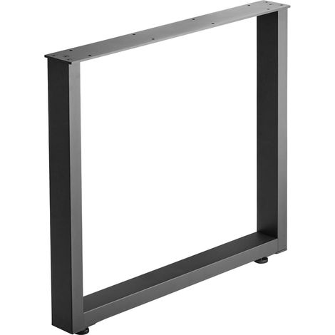 SOTECH Tischgestell SOLID Stahl schwarz matt Profil 80 x 40 mm Höhe: 720 mm Länge: 800 mm, 1 Stück (1/5)