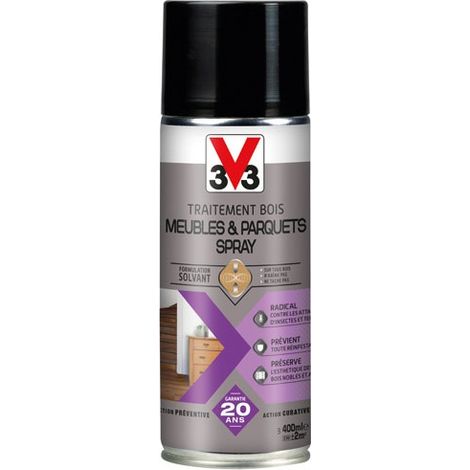 Bombe per trattamento mobili e parquet 400 ml - V33