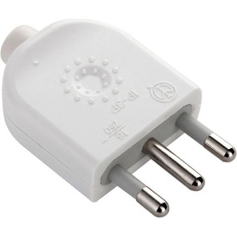 SPINA 16A 2P+T BIANCO FIG.3- ELECTRALINE 3PMARK- 25,0 pz