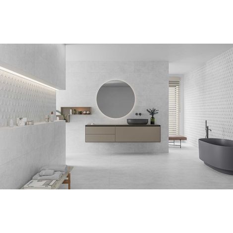 Avignon – Baldosa porcelánica efecto piedra · interior y exterior - Calcita - 31,6x60,8 cm - Palet completo (1/5)