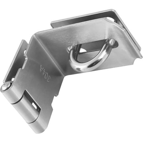 Moraillon à Loquet en inox 90 Degrés (1/5)