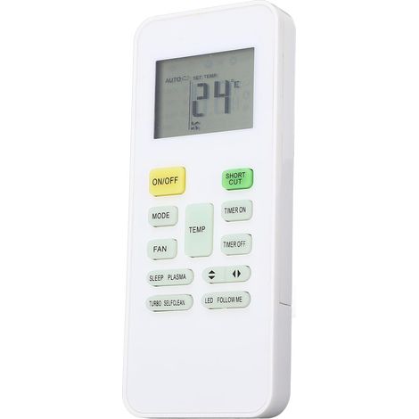 Télécommande de Climatiseur, Contrôleur LCD ABS de Remplacement (1/5)