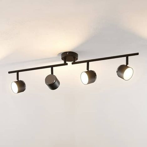 [GEBRAUCHT] B-Ware Lindby Marrie Led Strahler Deckenstrahler Deckenlampe Hängelampe Schwarz 4 Fl.