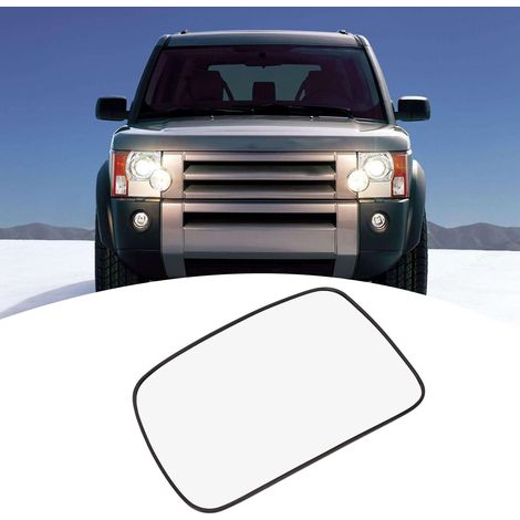 Originales Ersatz-Rückspiegelglas für Autos, linker Rückspiegel auf der Fahrerseite, weißes Glas LR017070, passend für Land Rover LR2 LR3 Range Rover Sport. (1/5)