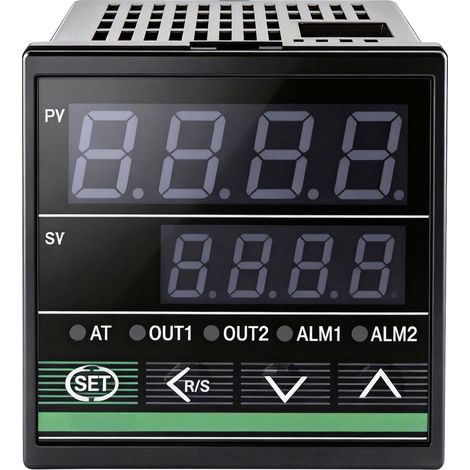 TRU COMPONENTS TC-CH102 PID Temperaturregler B, E, J, K, N, R, S, T, Pt100 -200 bis 1820 °C SSR, Ana (1/4)