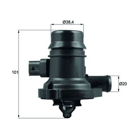 Thermostat, liquide de refroidissement MAHLE TM 36 103 CHEVROLET 1338031 1338251