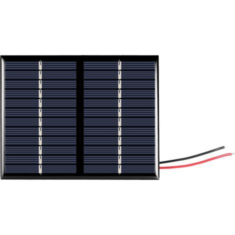 DIY 1.5W 12V Polycrystalline Solar Cell - Dimensions 115x90mm for Electronic Projects (1/5)