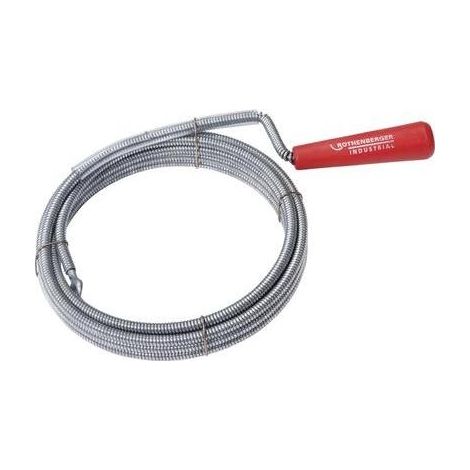 ROTHENBERGER Industrial  Espiral de  limpieza con  garra 6  mm x  3 m  - 1500000139