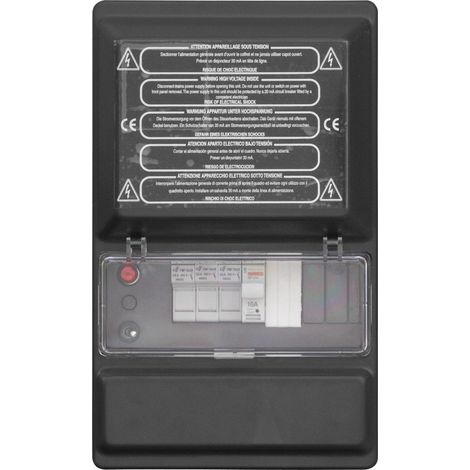 Coffret SR-Light 1 filtration et 2 projecteurs 50 w - Coffret: Monophasé - Puissance pompe: 1/2 CV