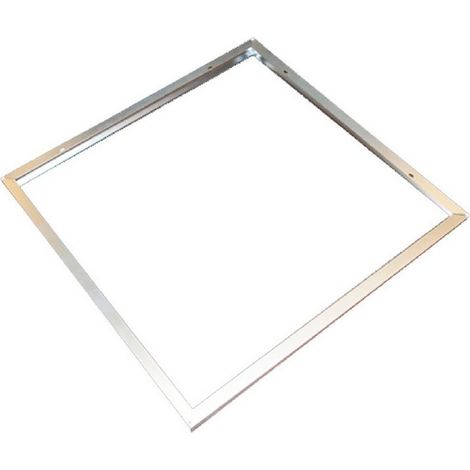Cadre Saillie Pour Dalle Led 60 X 60 Cm, Type Armstrong, Blanc