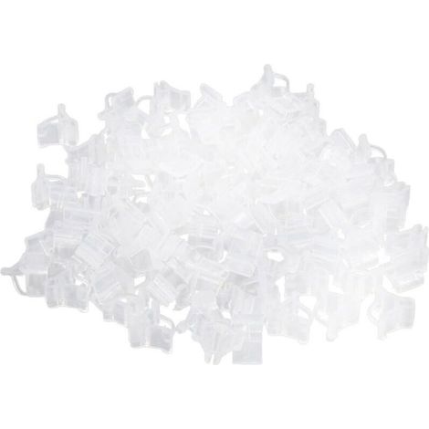 100 Clips de Greffage pour Plants de Tomates et Aubergines, Pinces de Greffe Robustes pour Jardinage, Accessoires de Soutien pour Semis Légumes (1/5)