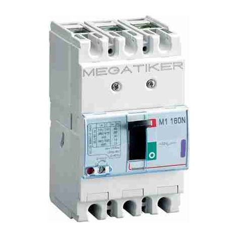 BTIT713N100 MEGATIKER M1 160N 3P thermomagnetischer Kompaktleistungsschalter - In = 100 A - Icu 50 kA