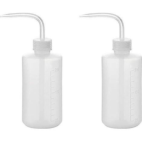 Plastic Watering Cans Bottle Cleaning Safety Bottles for Gardening, Watering Plants, Laboratory