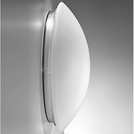 Applique Murale/Plafonnier Bis Ip44 Ø 400 X 130 Mm. 2 X E27 42 W Hs-Ip44 - Transparent, Vtr.B.Co (1/2)
