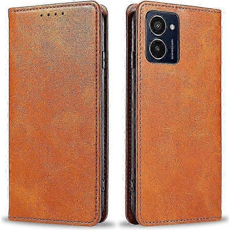 Étui magnétique HMD Pulse Pro en cuir premium, coque porte-cartes avec fermeture aimantée, protection complète, poches intégrées, finition élégante, robuste et pratique. (1/5)