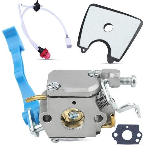 Kit de carburador para soplador manual Husqvarna 125B 125BX 125BVX, para motor Zama 581798001 545081811 545112101 Carb (1/4)