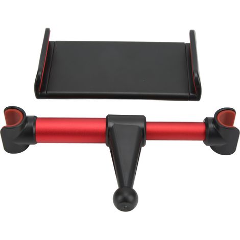 Diese universelle, um 360° drehbare Halterung eignet sich für Nackenschützer, Autokopfstützen und Tablet-Halterungen und bietet dank ihres Teleskoparms hohen Komfort für Kinder auch auf langen Fahrten