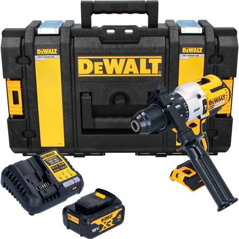 DeWalt DCD 996 M1 Akku Schlagbohrschrauber 18 V 95 Nm Brushless + 1x Akku 4,0 Ah + Ladegerät + Tough Box (1/5)